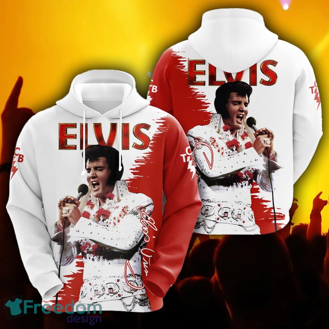 Elvis zip up outlet hoodie