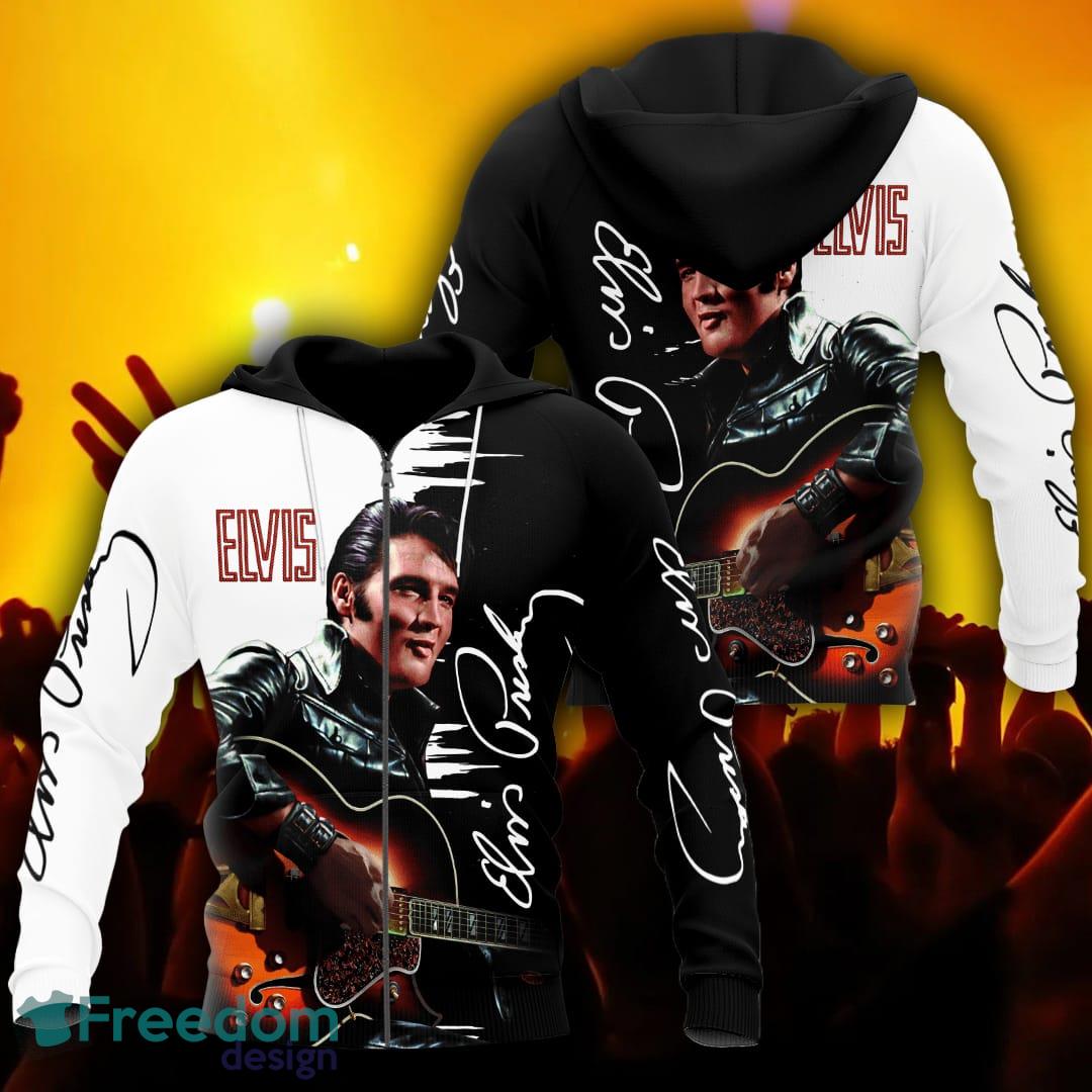 Elvis Presley Musical sweater Band Best 3D Hoodie For Men And Women -  Freedomdesign