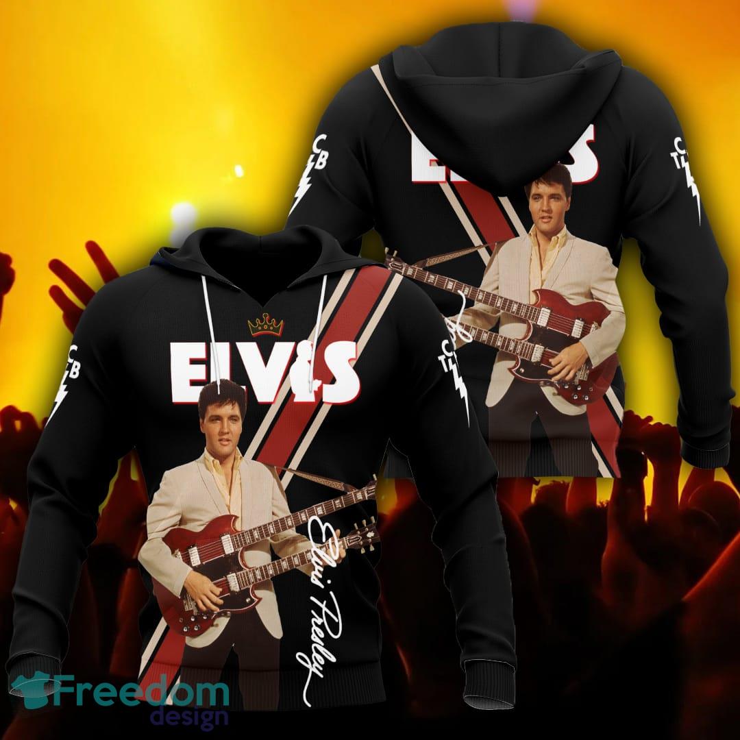 Elvis Presley Musical sweater Band Best 3D Hoodie For Men And Women -  Freedomdesign