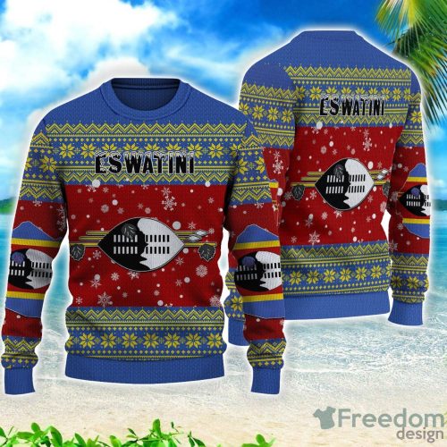 Eswatini Christmas All Over Printed 3D Sweater Christmas Gift Product Photo 1