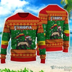 Ethiopia Christmas All Over Printed 3D Sweater Christmas Gift