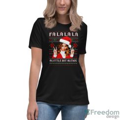 Fa La La La A Little Bit Alexis Movie Quotes T-shirt - Women's Relaxed Short Sleeve Jersey Tee