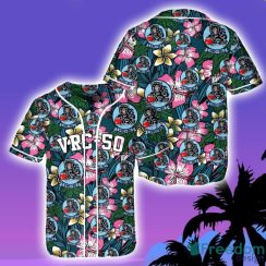 Flower Pattern VRC-50 Baseball Jersey Shirt Sport Gift For Men And Women