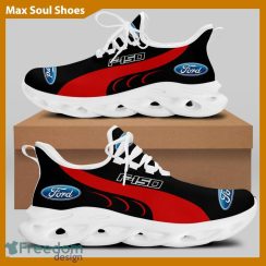 FORD F150 Racing Car Running Sneakers Identity Max Soul Shoes For Men And Women - FORD F150 Chunky Sneakers White Black Max Soul Shoes For Men And Women Photo 2