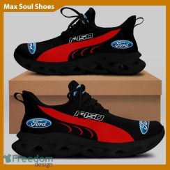 FORD F150 Racing Car Running Sneakers Identity Max Soul Shoes For Men And Women - FORD F150 Chunky Sneakers White Black Max Soul Shoes For Men And Women Photo 1