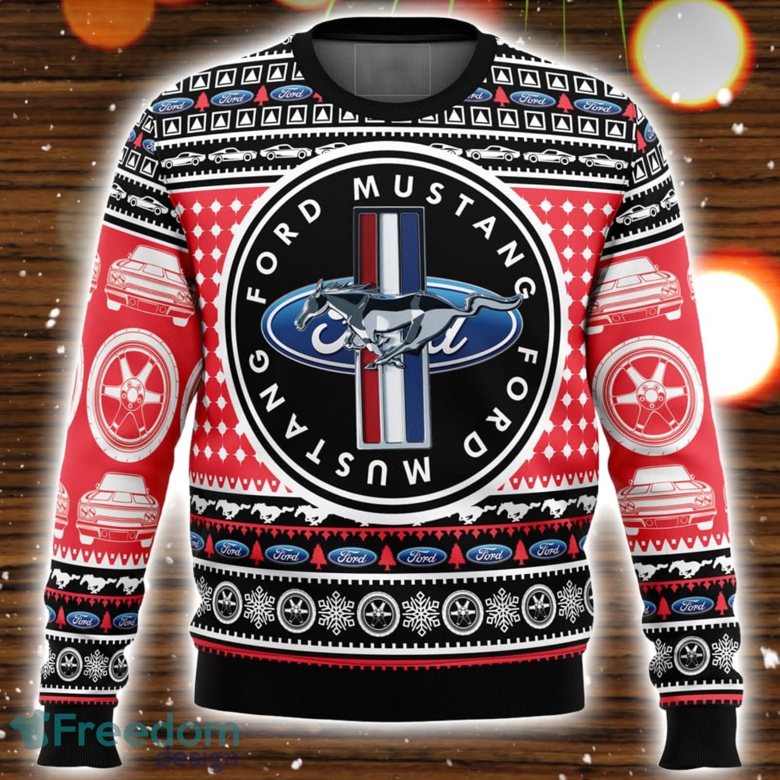 Ford mustang clearance christmas sweater