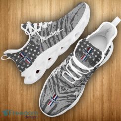 Ford Mustang Car Racing Chunky Sneakers Camo Flag Pattern Grey Max Soul Shoes - Ford Mustang Car Racing Chunky Sneakers Camo Flag Max Soul Shoes For Men And Women Photo 13