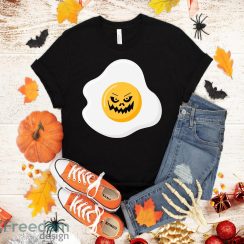 Fried Egg Halloween Shirt,Egg Halloween Costume T-Shirt Halloween Gift Sweatshirt Hoodie
