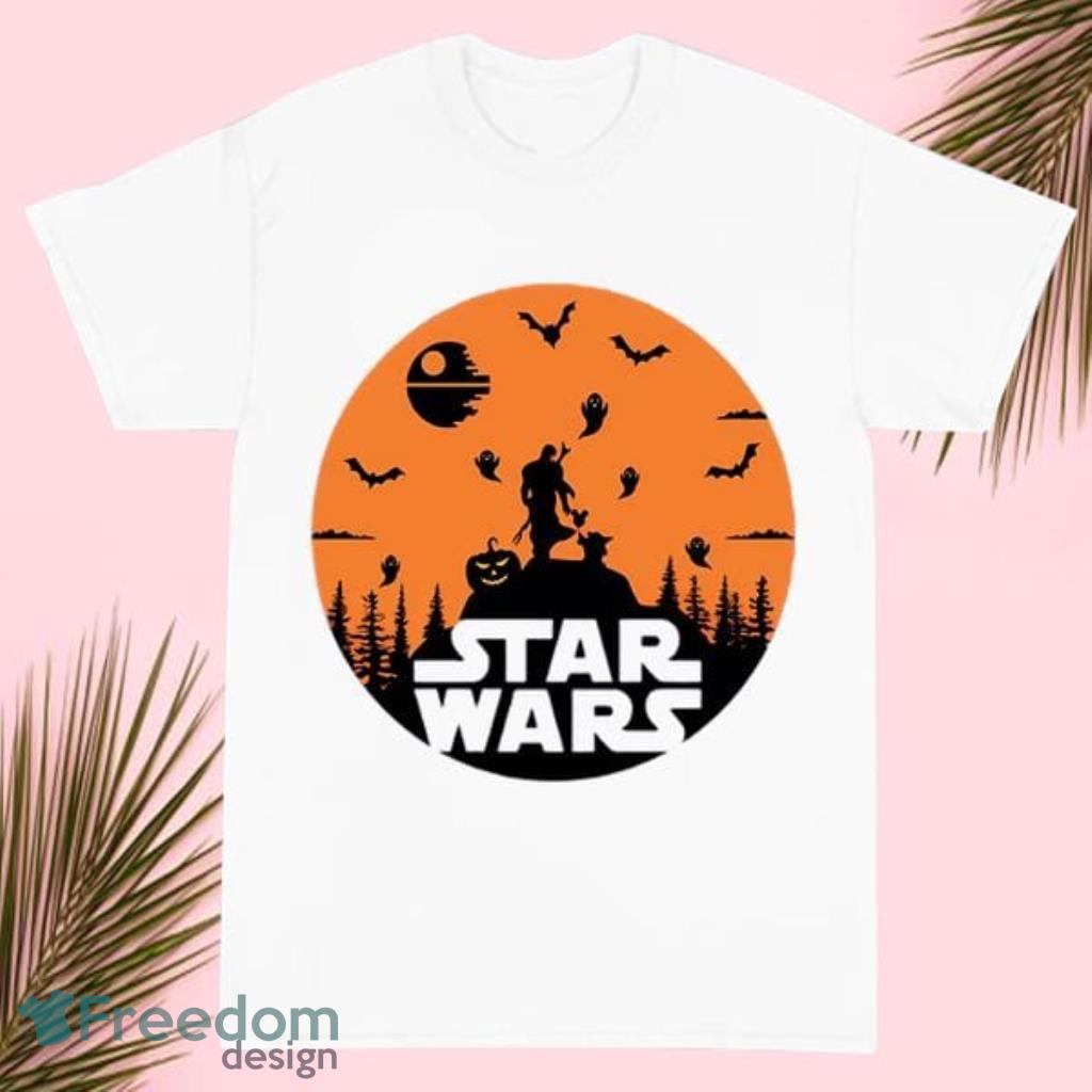 Full Moon Star Wars Happy Halloween T-Shirt - Freedomdesign