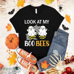 Funny Halloween Shirt for women – Look at my boo bees T-Shirt Halloween Gift