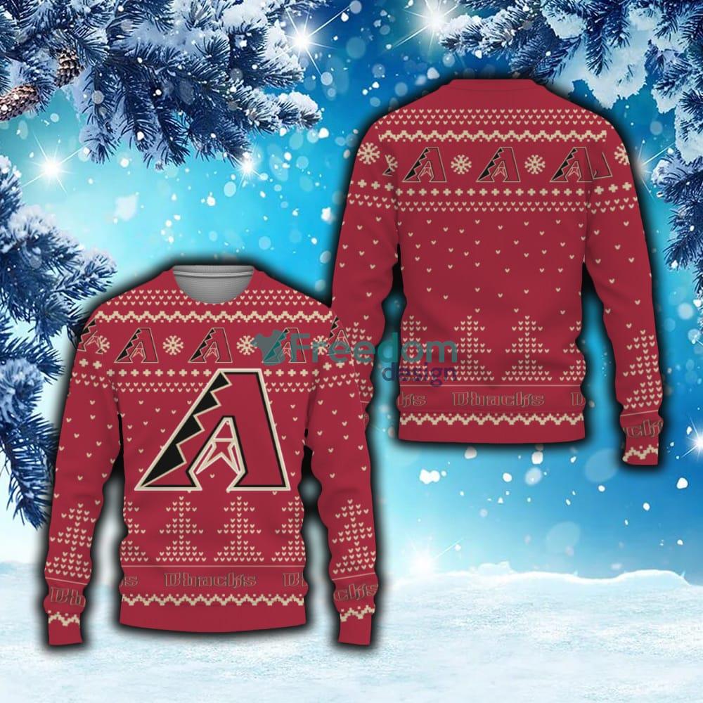 Arizona Diamondbacks Custom New Uniforms For Fan Gear Ugly Xmas Sweater -  Freedomdesign