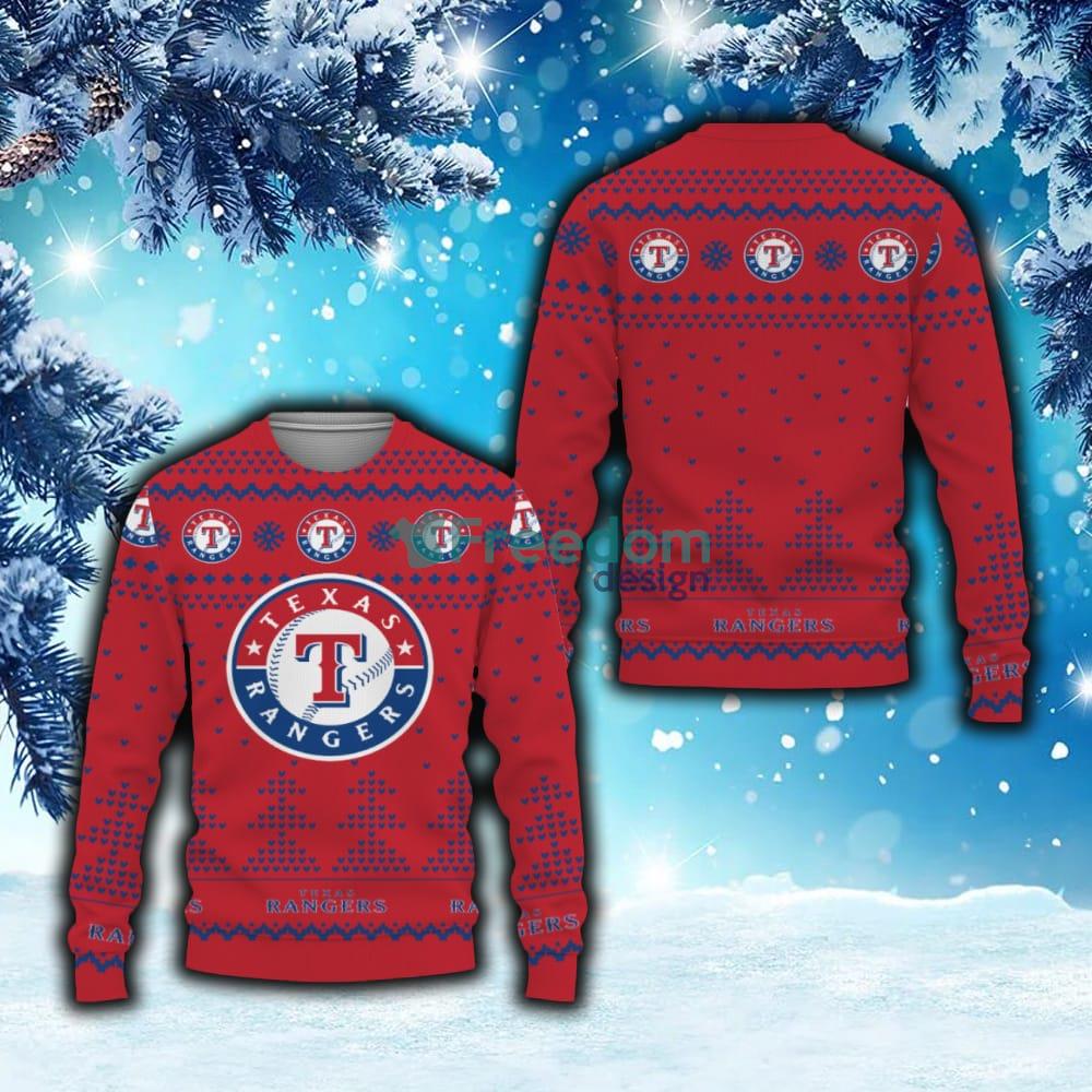 Santa Hat Texas Rangers Light Christmas Shirt - Freedomdesign