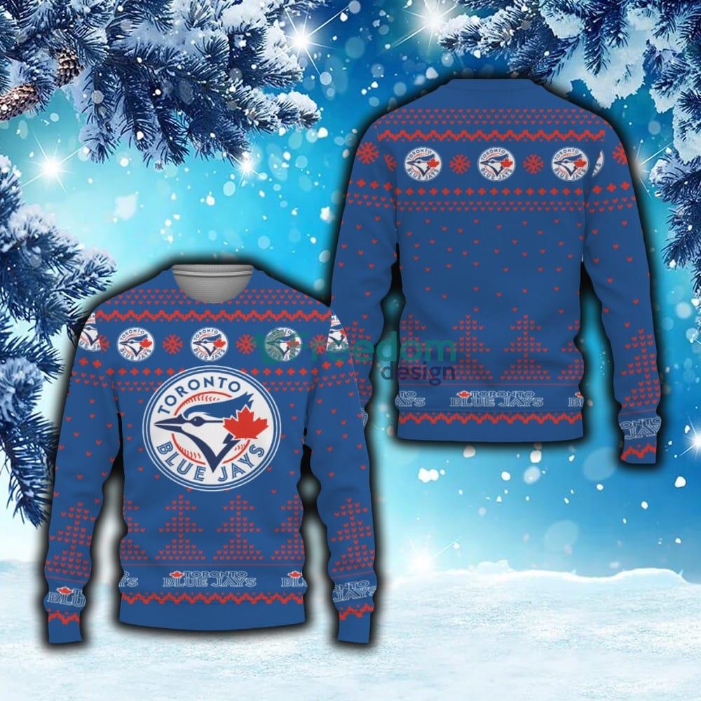 Funny Team Logo Toronto Blue Jay Tree Ugly Christmas Sweater New For Fans  Gift Christmas - Freedomdesign