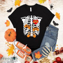 Gamer At Heart Halloween Ribcage Video Game Controller Gamer T-Shirt Halloween Gift Sweatshirt Hoodie