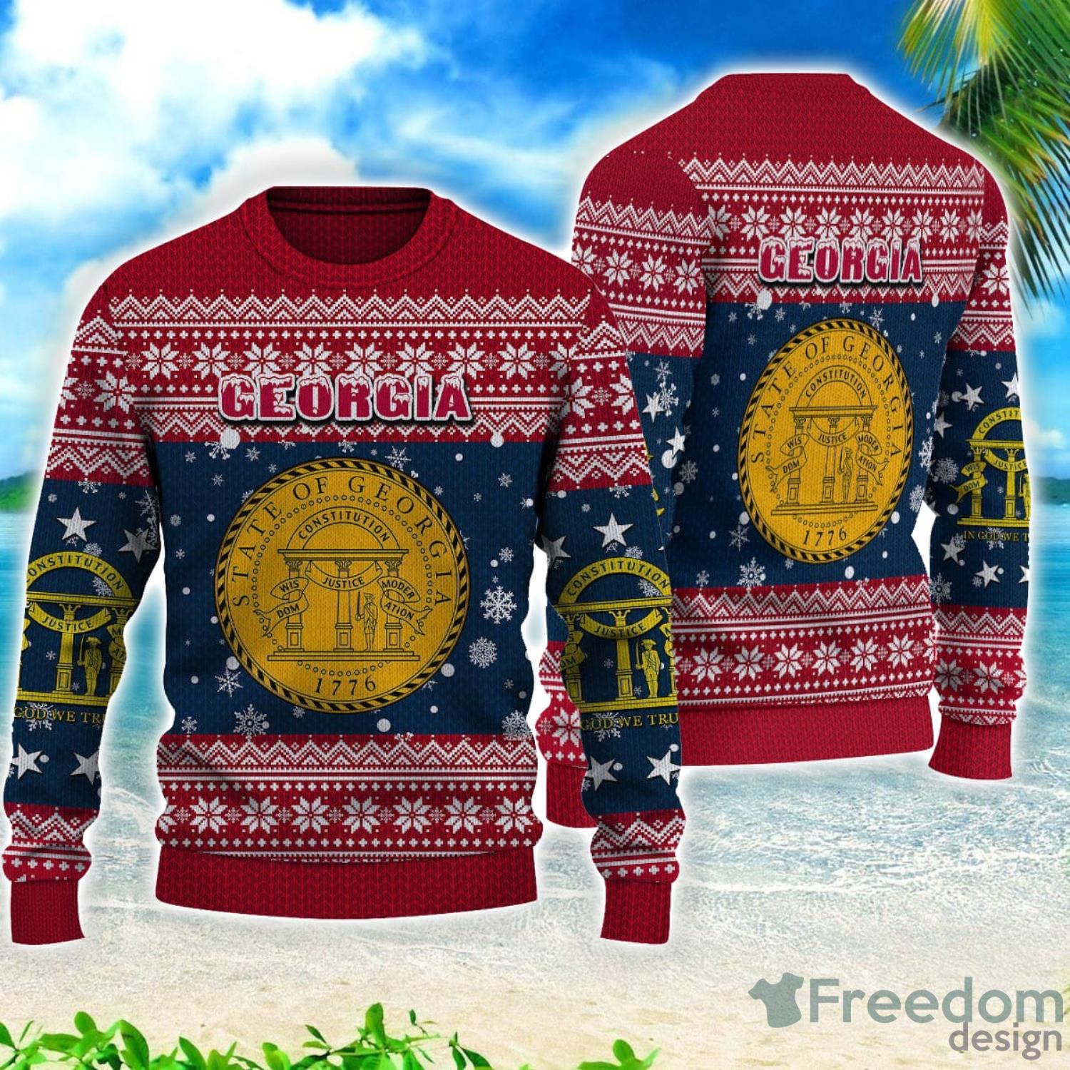 Jacksonville Jaguars Snowflakes Pattern Ugly Christmas Sweater