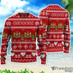 Georgia Christmas Gift 3D All Over Printed 3D Sweater