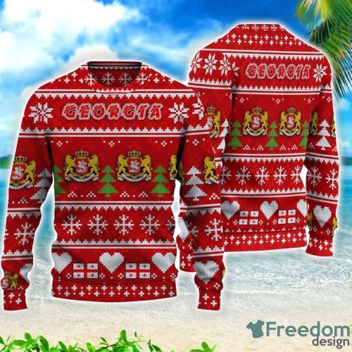 Georgia Christmas Gift 3D All Over Printed 3D Sweater Product Photo 1