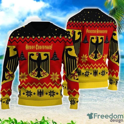 Germany All Over Printed 3D Sweater Christmas Gift Christmas Product Photo 1