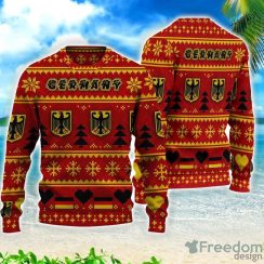 Germany Christmas All Over Printed 3D Sweater Christmas Gift