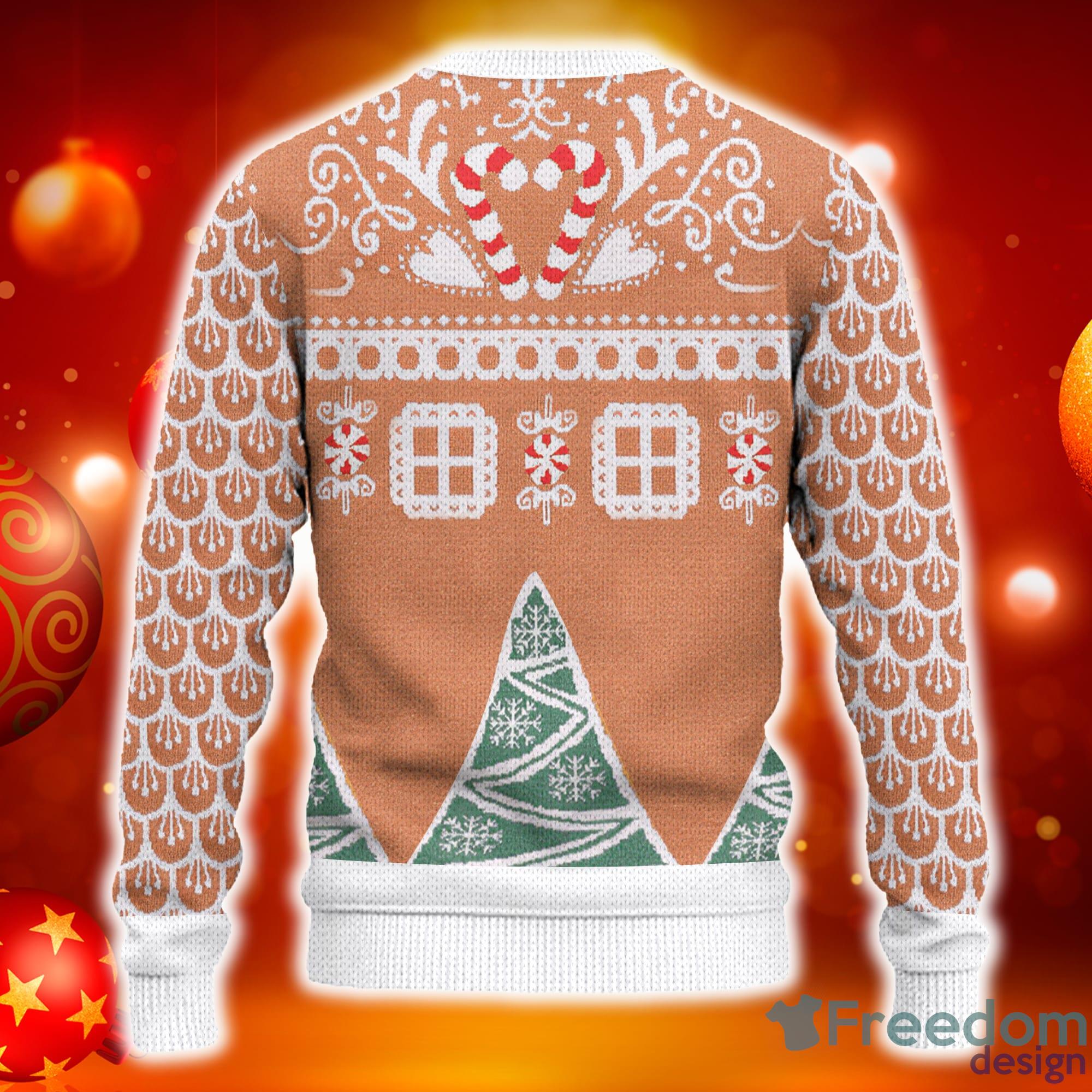 Women's Gingerbread House Ugly Christmas Sweater