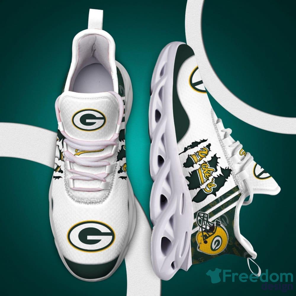 Green Bay Packers Max Soul Shoes Hot Sneakers Special Gift For Men Women