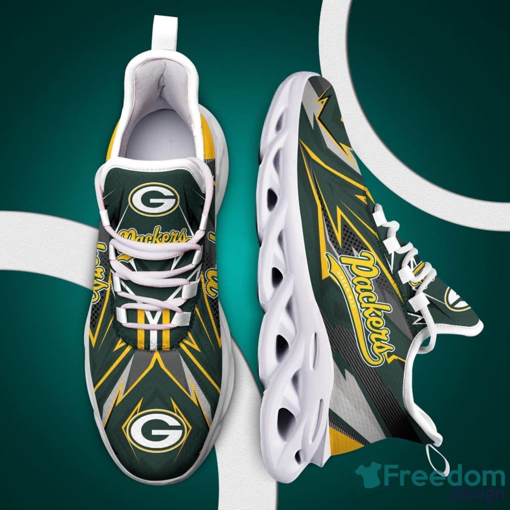 Green Bay Packers Max Soul Shoes Hot Sneakers Special Gift For Men Women