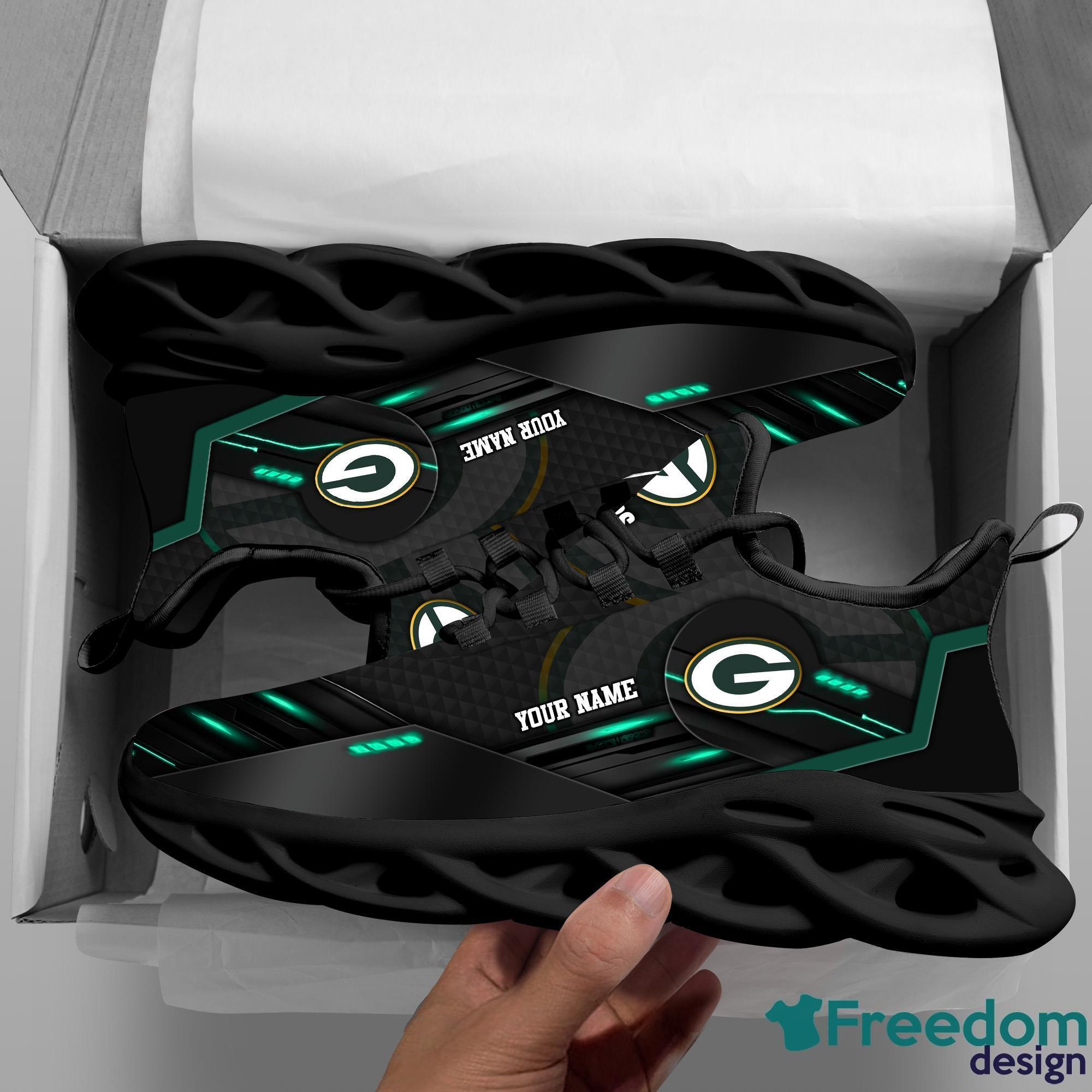 Green Bay Packers Max Soul Shoes Luxury V48 On Sale - Tana Elegant