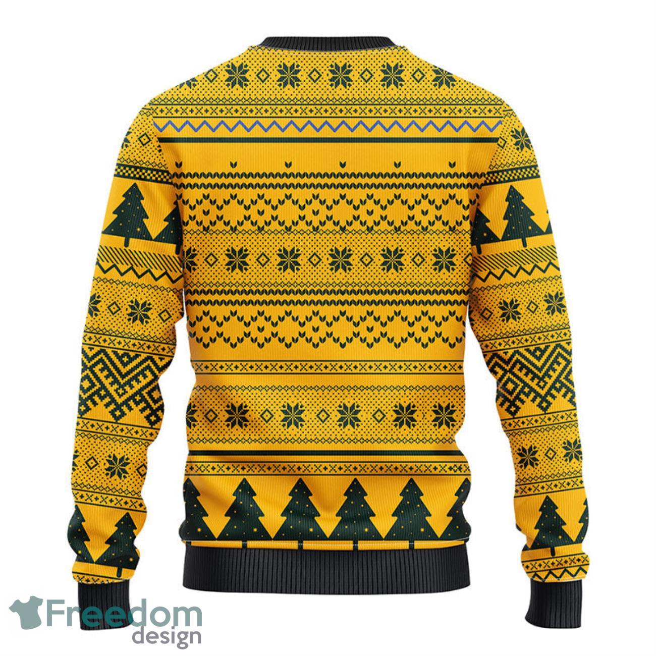 NFL Green Bay Packers Skull Flower Ugly Christmas Ugly Sweater –