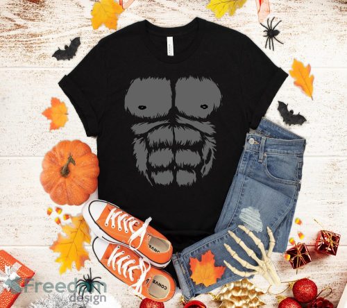 Halloween Gorilla Costume Youth Apparel, Adult Kids T-Shirt Halloween Gift Product Photo 1