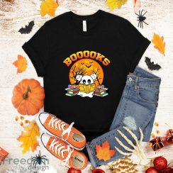 Halloween Shirt Funny Kids BOOOOKS GHOST Book Gift T-Shirt Halloween Gift