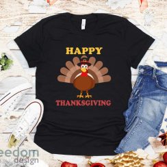 Happy Thanksgiving Shirts for Boys Girls Kids Pilgrim Turkey T-Shirt Halloween Gift