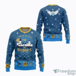 Harry Potter I Would Rather Be At Hogwarts Ugly Christmas Custom Ugly Christmas Sweater Men And Women Holiday Gift