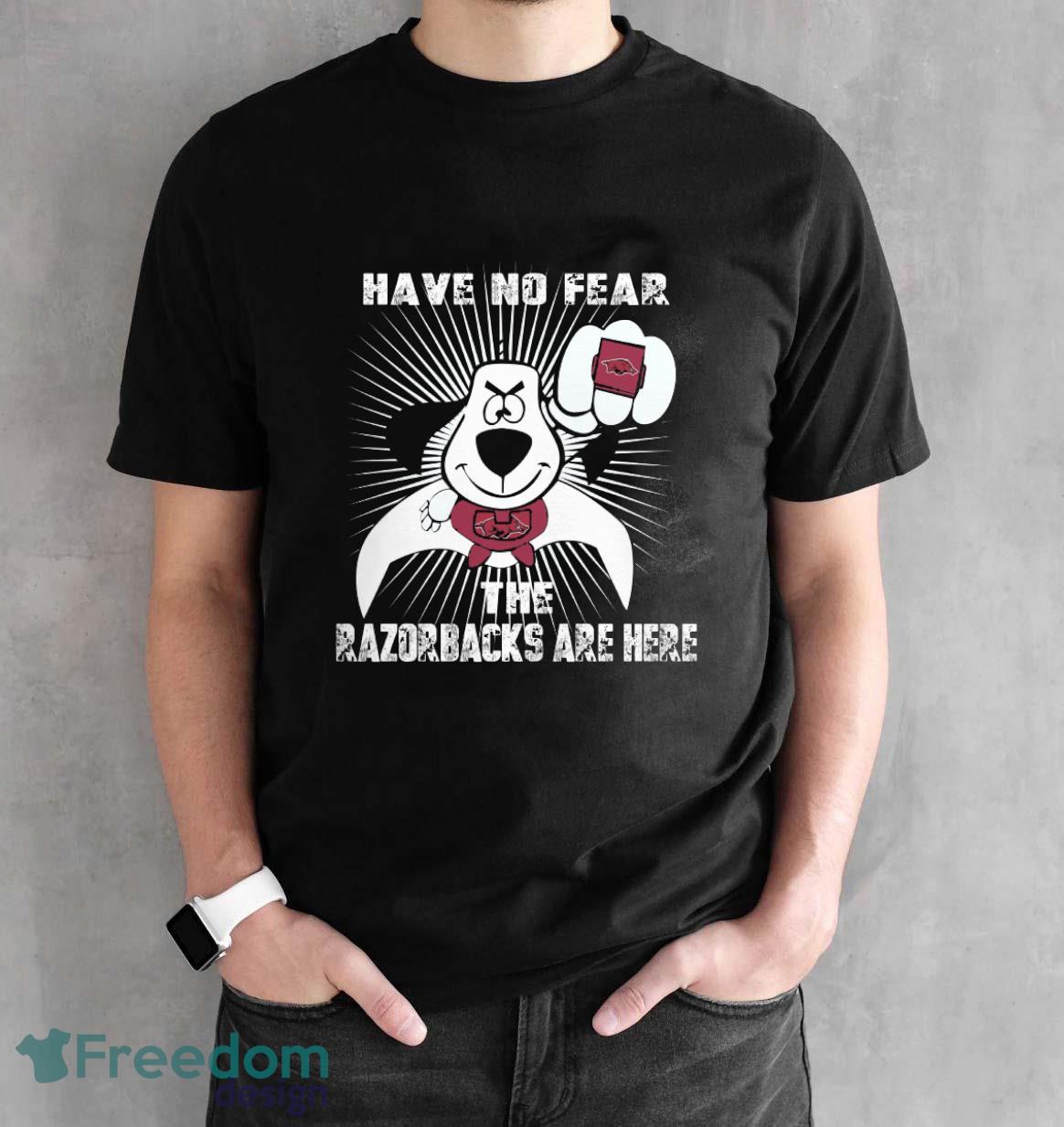 have-no-fear-the-arkansas-razorbacks-are-here-funny-black-t-shirt-sweatshirt-for-fans-1.jpg Have No Fear The Arkansas Razorbacks Are Here Funny Black T Shirt Sweatshirt For Fans - Black Unisex T-Shirt