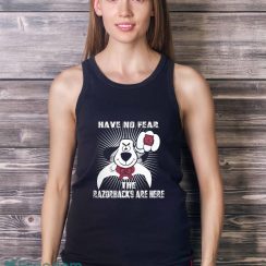 Have No Fear The Arkansas Razorbacks Are Here Funny Black T Shirt Sweatshirt For Fans image Have No Fear The Arkansas Razorbacks Are Here Funny Black T Shirt Sweatshirt For Fans - Ladies Tank Top