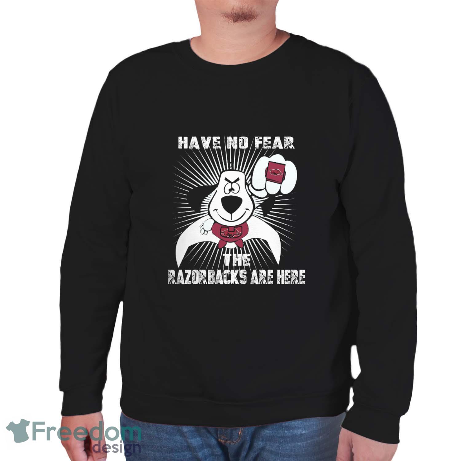 have-no-fear-the-arkansas-razorbacks-are-here-funny-black-t-shirt-sweatshirt-for-fans-5.jpg Have No Fear The Arkansas Razorbacks Are Here Funny Black T Shirt Sweatshirt For Fans - Unisex Sweatshirt