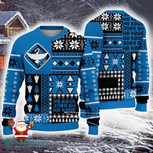 HB Koge Superliga Ugly Sweaters Gift For Fans Christmas Snow Sweatshirt - HB Koge Superliga Ugly Sweaters Gift For Fans Christmas Snow Sweatshirt