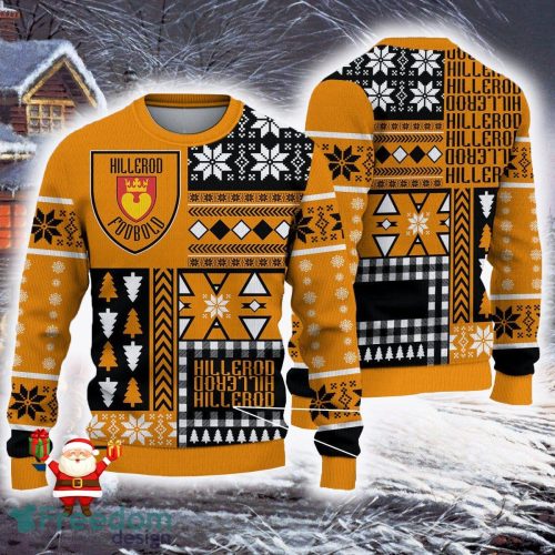 Hillerod Fodbold Superliga Ugly Sweaters Gift For Fans Christmas Snow Sweatshirt - Hillerod Fodbold Superliga Ugly Sweaters Gift For Fans Christmas Snow Sweatshirt