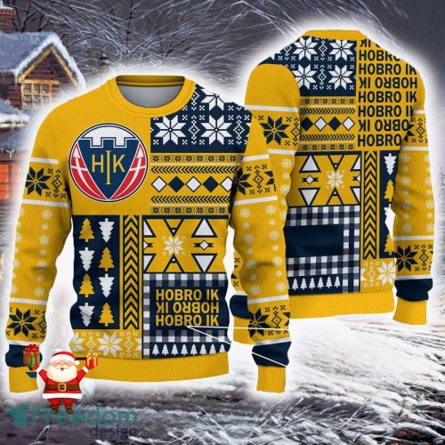 Hobro IK Superliga Ugly Sweaters Gift For Fans Christmas Snow Sweatshirt - Hobro IK Superliga Ugly Sweaters Gift For Fans Christmas Snow Sweatshirt