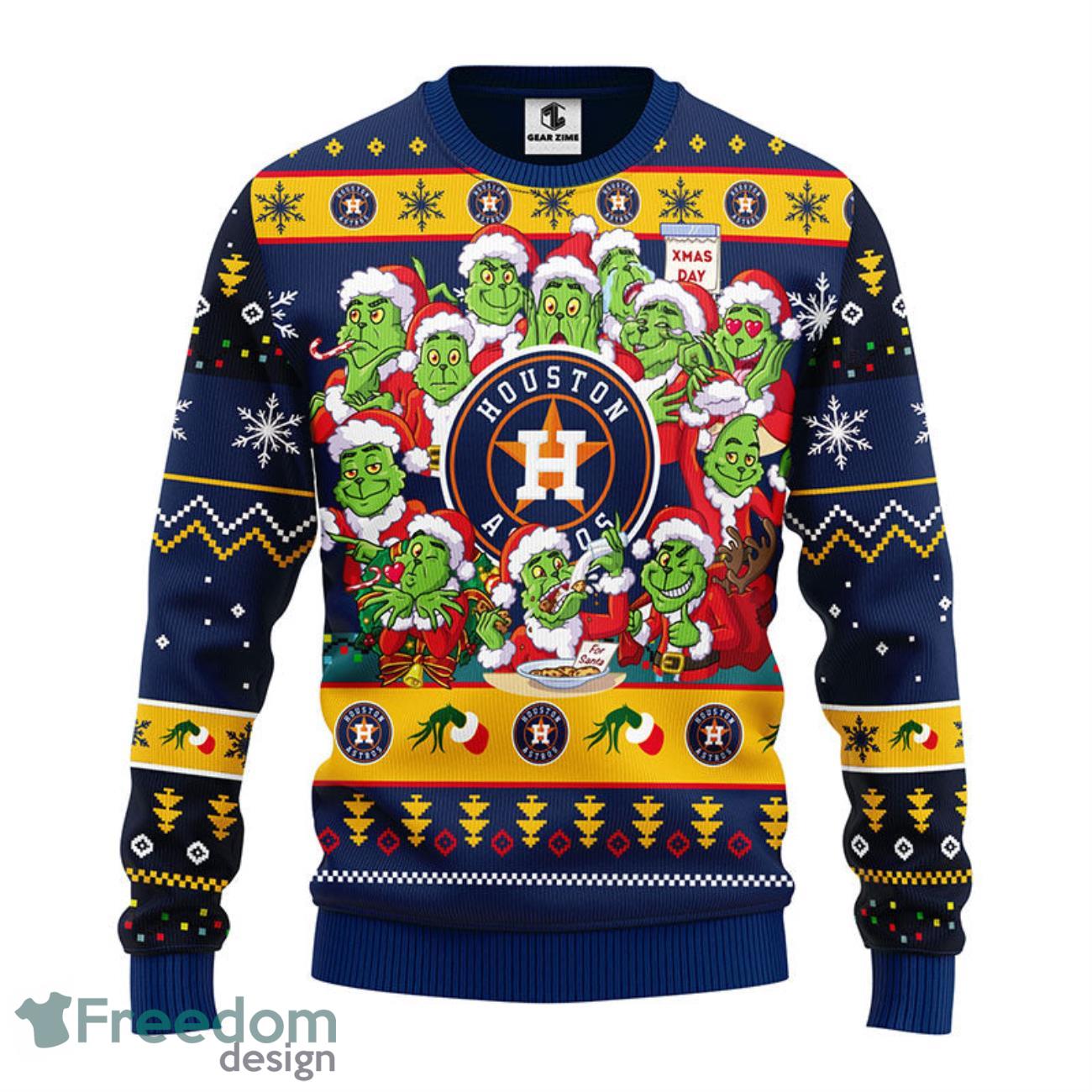 Official Santa Star Wars Houston Astros Merry Christmas Sweatshirt, hoodie,  sweater, long sleeve and tank top