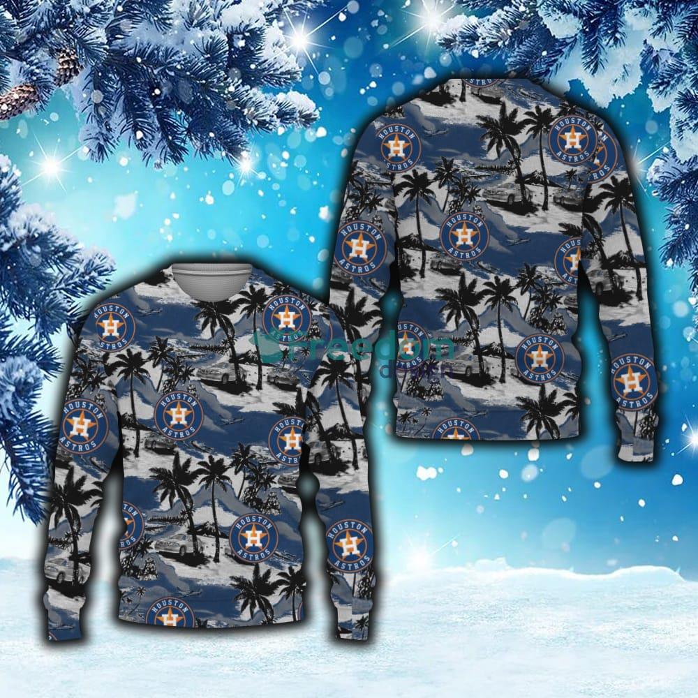 Houston Astros Tropical Patterns Club New Trends Coconut Tree Sweater AOP  Christmas Fans For Men And Women - Freedomdesign