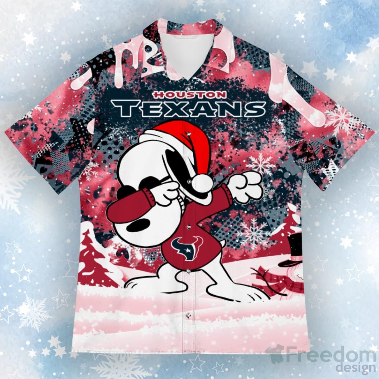 Boston Red Sox Snoopy Dabbing The Peanuts 2023 Christmas Gift Hawaiian Shirt  - YesItCustom