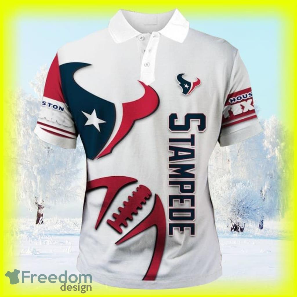 Houston Texans Zigzag Casual Polo Shirt For Men And Women Product Photo 1