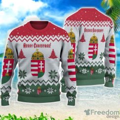 Hungary All Over Printed 3D Sweater Christmas Gift Christmas