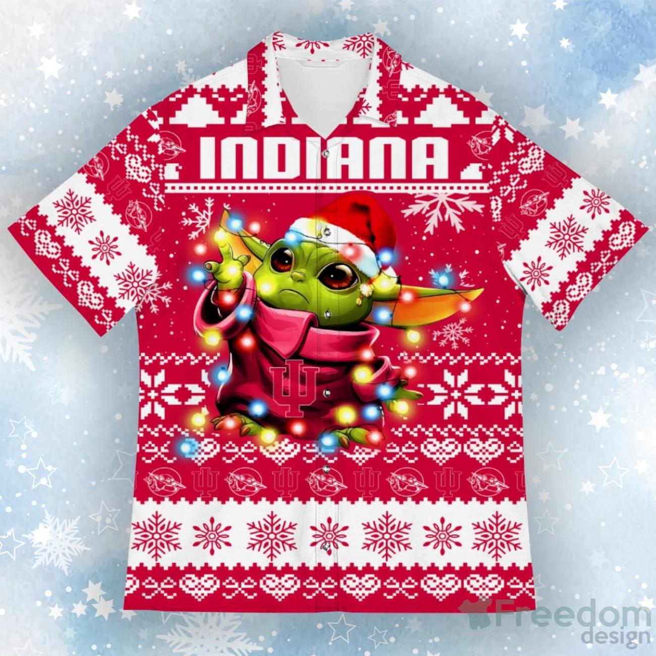 Louisville Cardinals Baby Yoda Star Wars Christmas Hawaiian Shirt -  Freedomdesign