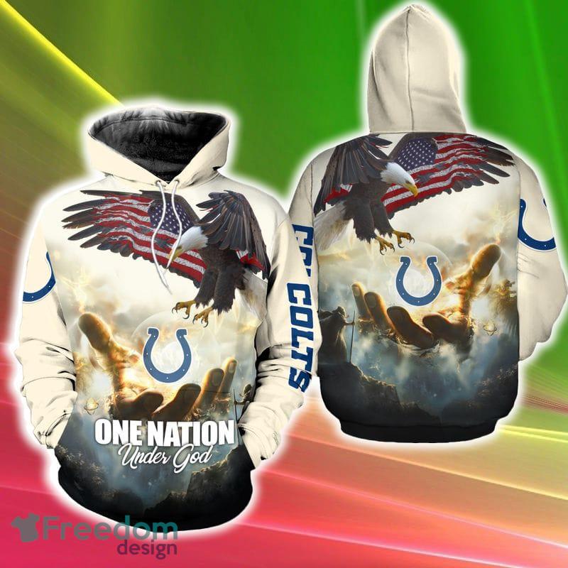 Indianapolis Colts Bells 3D Hoodie Zip Hoodie Cold All Over Printed For Fans Gift Christmas Holidays - Indianapolis Colts Bells 3D Hoodie Zip Hoodie Cold All Over Printed For Fans Gift Christmas Holidays