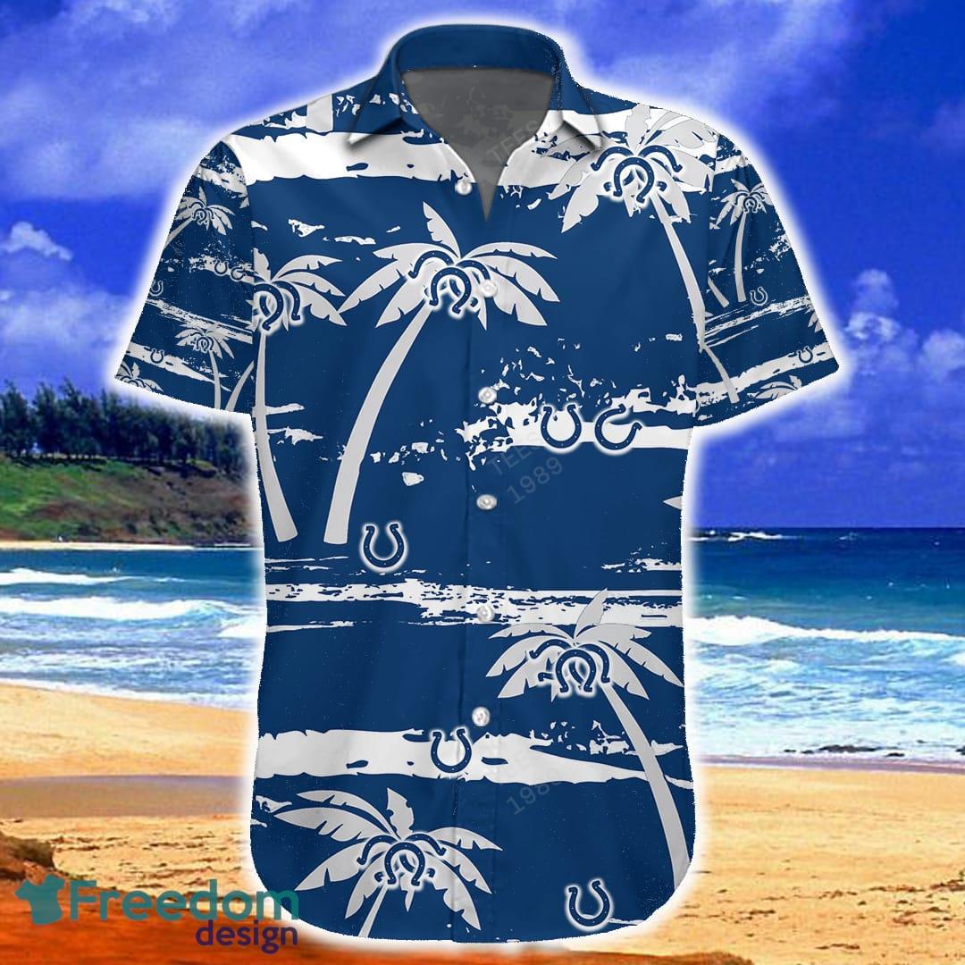 Hawaii Shirt Island Indianapolis Colts Summer Button Up Shirt S2162