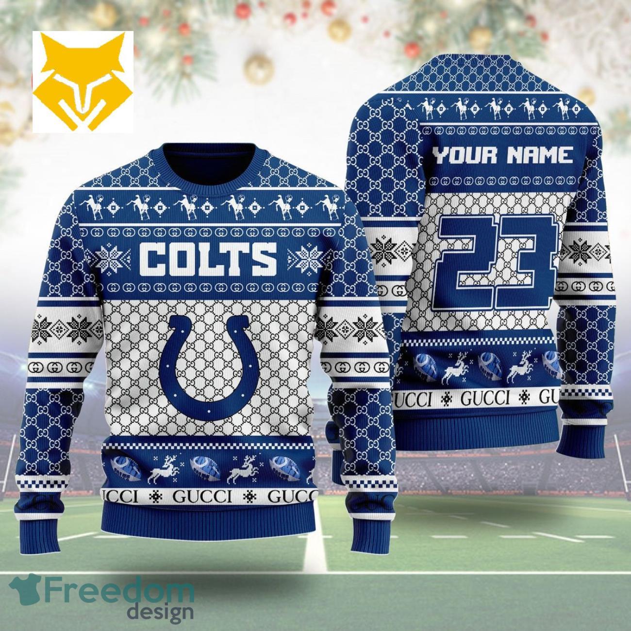 Colts light up sales christmas sweater