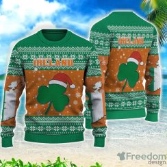 Ireland Christmas All Over Printed 3D Sweater Christmas Gift