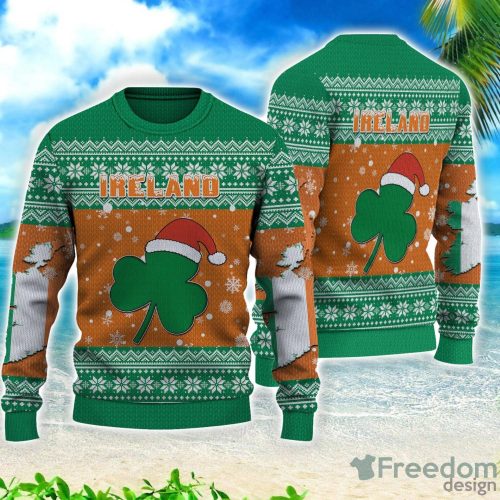 Ireland Christmas All Over Printed 3D Sweater Christmas Gift Product Photo 1