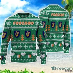 Ireland Christmas Gift 3D All Over Printed 3D Sweater